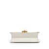 Secondhand Chanel Quilted Lambskin Crystal Geometric CC Frame Flap