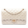 Secondhand Chanel Quilted Metallic Aged Calfskin Reissue 2.55 Double Flap 226