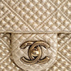 Secondhand Chanel Small Micro Quilted Metallic Lambskin Coin Flap