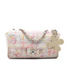 Secondhand Chanel Small Printed Canvas Watercolor Clover Flap