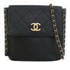 Secondhand Chanel Small Quilted Calfskin Chain Hobo Flap