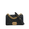Secondhand Chanel Small Quilted Caviar Boy Flap