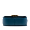 Secondhand Chanel Small Shiny Calfskin and Quilted Goatskin Coco Curve Flap