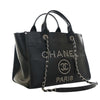 Secondhand Chanel Small Studded Caviar Deauville Tote