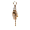 Chloé Gold Plated Chloe Symbols and Shearling Tail Bag Charm Secondhand