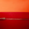 Secondhand Christian Louboutin Small Croc Embossed Trimmed Crystal Embellished Leather Loubi54 Giddy Crossbody