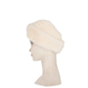 A.N.G.E.L.O. Vintage Cult White Fur Headband - 2020s Second hand