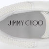 Jimmy Choo Java White Leather Sneakers - 2020s Second hand