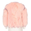 Dolce & Gabbana Pink Fur Crop Jacket - 2000s Second hand