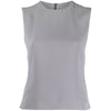 Giorgio Armani Grey Sleeveless Blouse - '90s Second hand