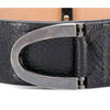 Gianfranco Ferré Black Leather Belt - '90s Second hand