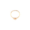 18K Hearts Diamond Ring - '10s Second-hand