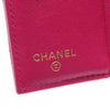 Vintage Chanel Matelasse Bi-Fold Wallet Pink Purple Leather