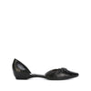 Giorgio Armani Black Leather Flat Shoes - 2000s Second hand