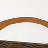 Fendi Vintage Tiger Print Shoulder Bag Canvas