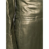 Romeo Gigli Iridescent Leather Long Coat - '90s Second hand