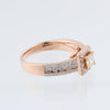 Collection Privée 18k Pink GOLD RING with diamonds, Size 52 EU Secondhand