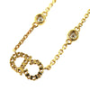 Secondhand Dior Gold Plated Clair D Lune Necklace