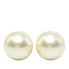 Secondhand Dior Gold Plated Faux Pearl Star Tribales Push Back Earrings