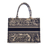 Secondhand Dior Medium Canvas Embroidered Dioriviera Toile De Jouy Book Tote