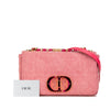 Secondhand Dior Medium Denim Macrocannage Caro Bag