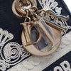 Secondhand Dior Medium Embroidered Canvas Cornely Lady D Lite