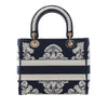 Secondhand Dior Medium Embroidered Canvas Cornely Lady D Lite