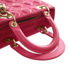 Secondhand Dior Medium Lambskin Cannage Lady Dior