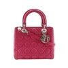 Secondhand Dior Medium Lambskin Cannage Lady Dior