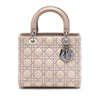 Secondhand Dior Medium Lambskin Cannage Stitched Lady Dior