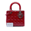 Secondhand Dior Medium Patent Cannage Lady Dior
