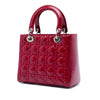 Secondhand Dior Medium Patent Cannage Lady Dior