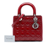 Secondhand Dior Medium Patent Cannage Lady Dior