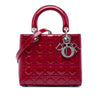 Secondhand Dior Medium Patent Cannage Lady Dior
