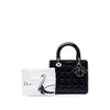 Secondhand Dior Medium Patent Cannage Lady Dior
