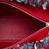 Secondhand Dior Medium Tweed Cannage Fringe Lady Dior