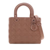 Secondhand Dior Medium Ultra Matte Calfskin Cannage Lady Dior