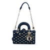 Secondhand Dior Micro Denim Embroidered Star Lady D Joy