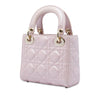 Secondhand Dior Mini Iridescent Lambskin Cannage Lady Dior