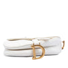 Secondhand Dior Mini Oblique Embroidered Canvas Saddle Bag