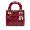 Secondhand Dior Mini Patent Cannage Lady Dior