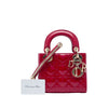 Secondhand Dior Mini Patent Cannage Lady Dior