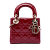 Secondhand Dior Mini Patent Cannage Lady Dior