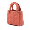 Secondhand Dior Mini Ultra Matte Calfskin Cannage Lady Dior