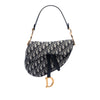 Secondhand Dior Oblique Canvas Saddle Bag