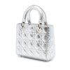 Secondhand Dior Small Metallic Grained Calfskin Cannage My ABCDior Lady Dior