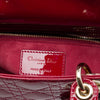 Secondhand Dior Small Patent Cannage Lady Dior