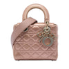 Secondhand Dior Small Satin Cannage My ABCDior Lady Dior