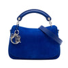 Secondhand Dior Suede Dune Flap Bag