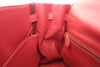 Secondhand Hermes Kelly Handbag Red Clemence with Gold Hardware